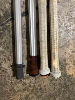 Used and new starter equipment Shafts and heads
