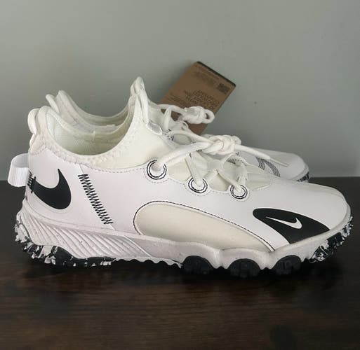 Nike Kid's Future Field Turf Baseball Shoes White Size 4.5 Youth DJ6949-103