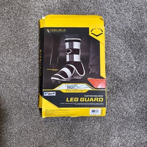 Orange Senior EvoShield Leg guard Shin Guards (New)