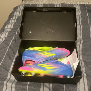 Purple Men's Size M 12.0 (W 13.0) Adidas F50 adizero Detachable Cleats Cleats (New)