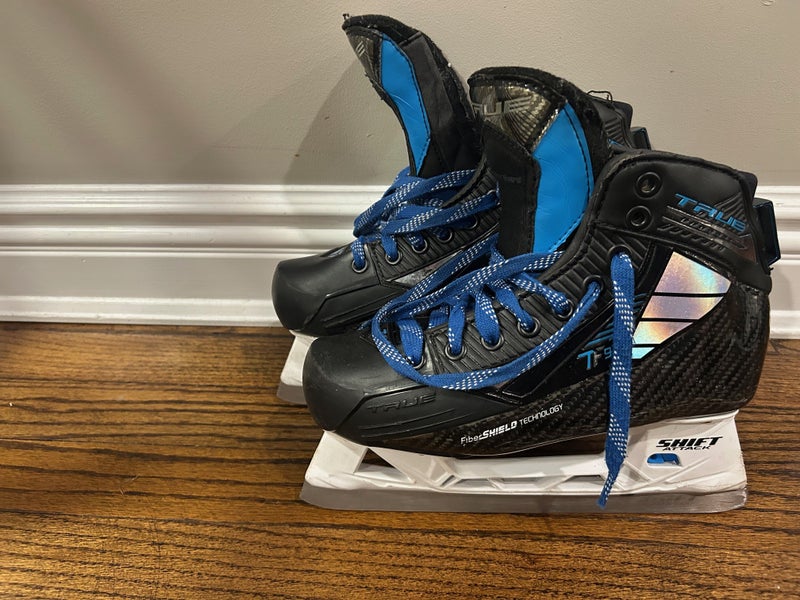 True TF9 Hockey Goalie Skates Regular Width Size 4 (Used)