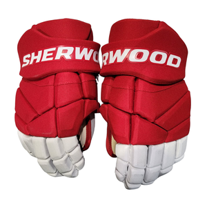 Sher-Wood Rekker Morph Pro RED WINGS Pro Stock Gloves (Multiple Sizes)