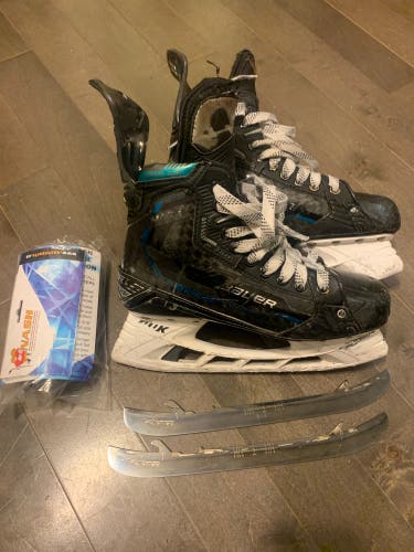2022 Bauer Supreme Mach Hockey Skates Regular Width Pro Stock Size 6.5 (Used)
