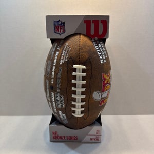 Wilson Super Bowl LIX 59 Commemorative Football Full Size