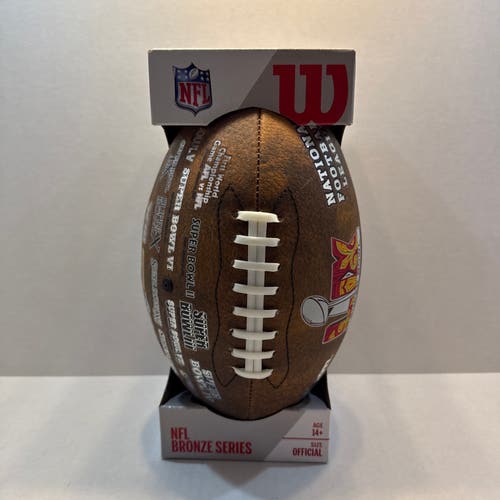 Wilson Super Bowl LIX 59 Commemorative Football Full Size