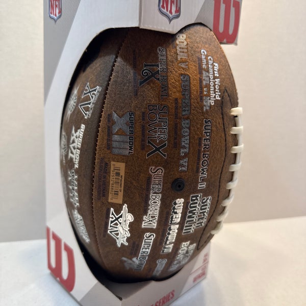 Wilson Super Bowl LIX 59 Commemorative Football Full Size ...