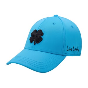 NEW Black Clover Live Lucky Premium Clover #152 Azure Blue Fitted S/M Golf Hat