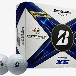 Bridgestone Tour B-XS Mindset Golf Balls (White,12pk) 1 Dozen 2024 NEW