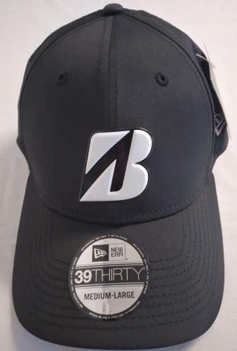 Bridgestone Golf New Era Fitted 2021 Hat (Black, Medium-Large) NEW