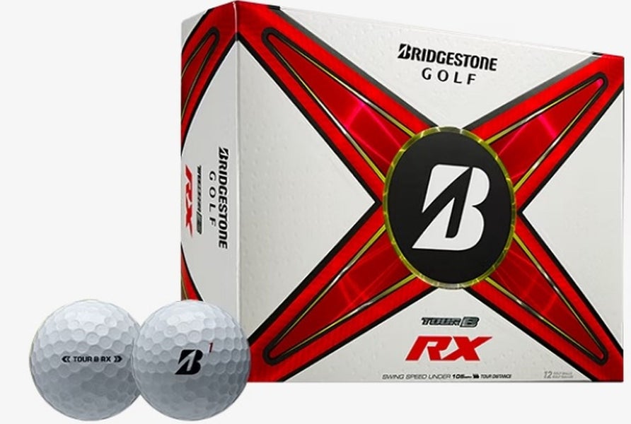 Bridgestone Tour B-RX Golf Balls (White, 12pk) 1 Dozen 2024 NEW