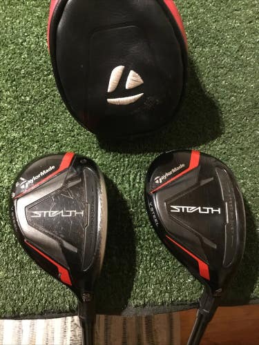 Taylormade Stealth Rescue Hybrids Set 3H & 4H Stiff Fujikura Ventus 7-S Graphite