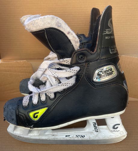 Used Graf Supra 705 Hockey Skates Size 5.5 Made in Canada!