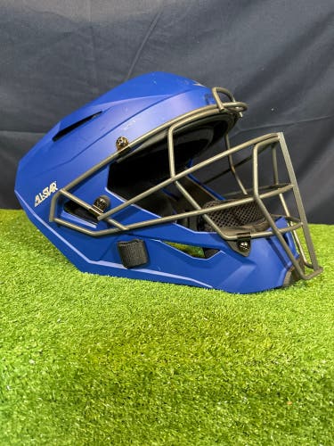 Royal Blue All Star MVP5 PRO Catcher's Mask (New)