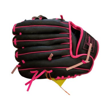 Used Franklin INFERNO BB/SB Glove T-ball Black And Pink 9" 11859-S000027805