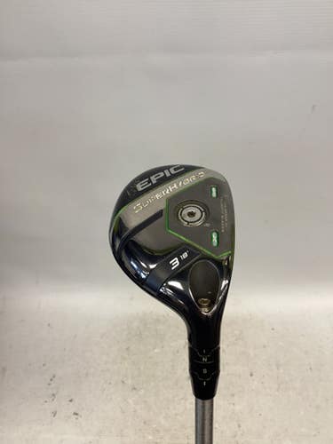 Used Callaway EPIC SUPERHYBRID Mens Hybrid Club RH 3 Hybrid 11851-S000042038