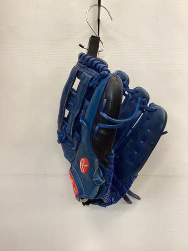 Used Rawlings GG ELITE OUTFIELD GLOVE BB/SB Glove RH Throw Royal Blue 12 3/4" 11851-S000042286