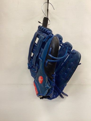 Used Rawlings GG ELITE OUTFIELD GLOVE BB/SB Glove RH Throw Royal Blue 12 3/4" 11851-S000042286