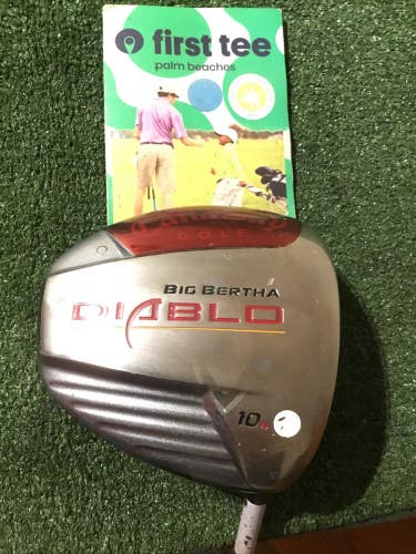 Callaway Big Bertha Diablo N 10* Driver Regular Aldila DVS 65g Graphite (44.5)