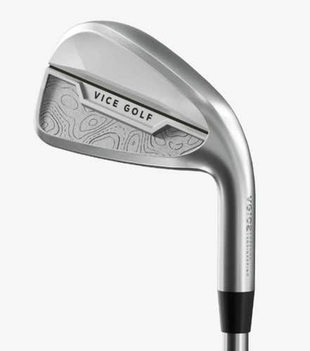 Vice Golf VGI02 Black Iron Set 5-PW+AW (Steel KBS Tour, Stiff) 2025 NEW
