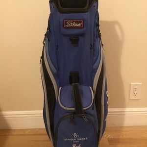 Titleist Cart 14 Golf Bag with 14-way Dividers No Rain Cover Broken Carry Handle