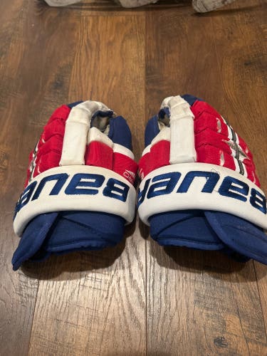 Bauer 4 Roll Gloves 14" Pro Stock (Used)