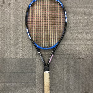 Used Prince 03 HYBRID SHARK Adult Tennis Racquet Royal Blue 4 3/8" 11614-S000229211