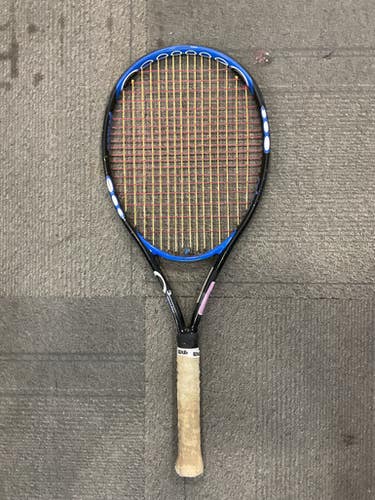 Used Prince 03 HYBRID SHARK Adult Tennis Racquet Royal Blue 4 3/8" 11614-S000229211