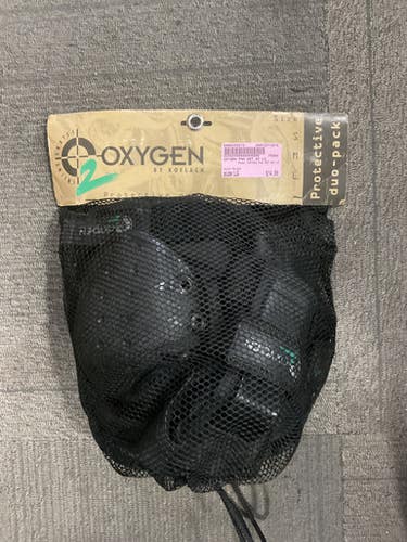 Used OXYGEN PAD SET SZ LG Inline Protective Set Black LG 11614-S000229212