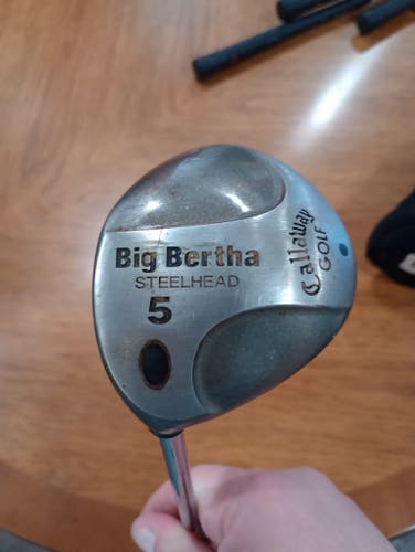 Men's Callaway Steelhead Plus Left Hand Fairway Wood Stiff Flex 5 Wood (Used)