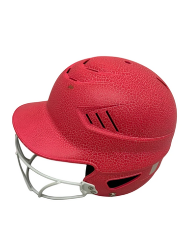 Used Rawlings RCFH Batting Helmet w/Mask Pink One Size 11692-S000145638