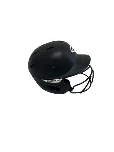 Used Easton Ghost M/L Black Softball Batting Helmet w/ Mask 11692-S000145631