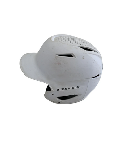 Used Evoshield XVT Intermediate Matte White Batting Helmet 11692-S000145625