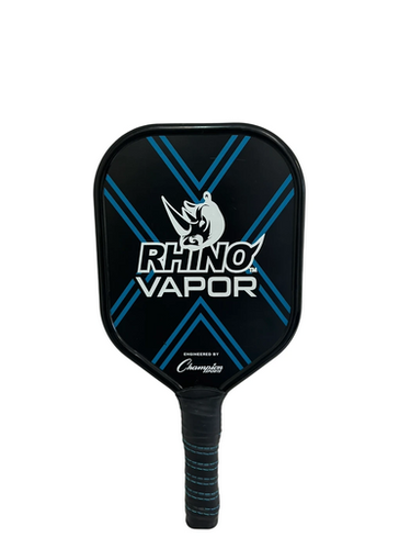 Used Champion Sports Rhino Vapor Black and Roayl Blue Pickle Ball Paddle 11692-S000145621