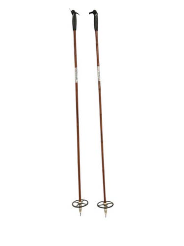 Used Trek VINTAGE Mens XC Ski Poles Brown 135 cm / 54 in 11847-S000032312