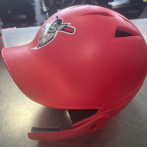 Used Champro HELMET/JAW Batting Helmet w/Mask Red One Size 11497-S000154959