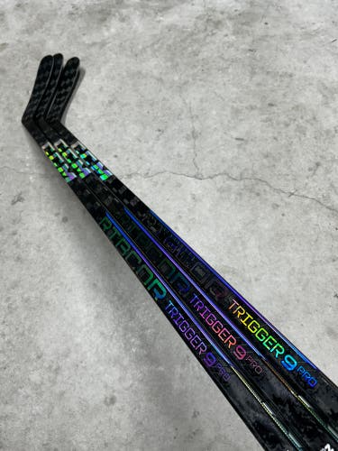 3 PACK - 65 Flex P28 Senior CCM RibCor Trigger 9 Pro Right Hand Hockey Stick Pro Stock (New)