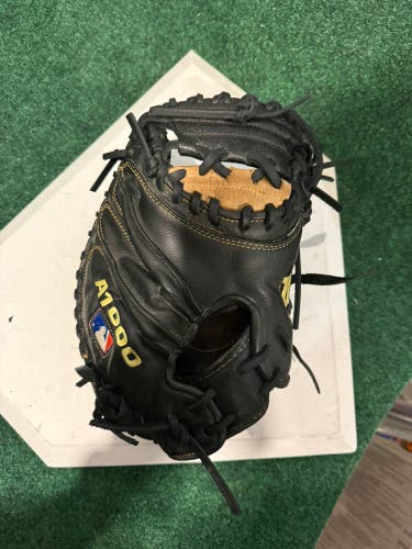 Wilson A1000 RH Catcher's Baseball Glove 32.5" (Used)