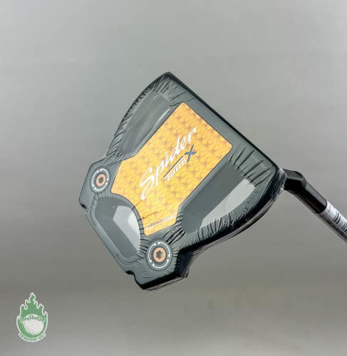 New Right Handed TaylorMade Spider Tour X #3 35" Putter Black Steel Golf Club