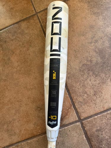 2025 Rawlings Icon Composite USSSA Certified Bat (-10) 19 oz 29" (Used)
