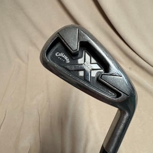Men's 5 Iron Callaway X22  Tour Right Handed Uniflex Steel Shaft (Used)