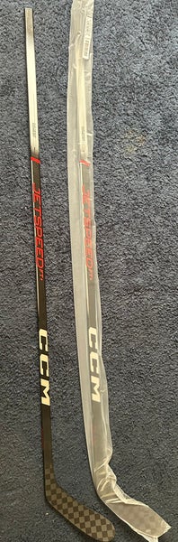 Two Pack - Senior CCM JetSpeed FT6 Team Left Hand Hockey Stick P28 85 Flex (New)