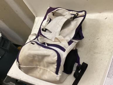 Used Easton STEALTH SB BB/SB Player Backpack Purple And White 11725-S000496640