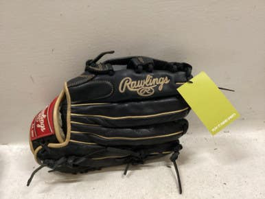 Used Rawlings GGE1275HB BB/SB Glove LH Throw Black 12 3/4" 11725-S000496547