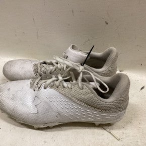 Used Under Armour LAX Cleats Mens White Senior 5 11725-S000496564