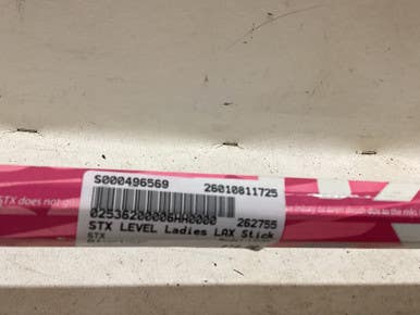 Used STX LEVEL Wmn Atk/Mid Complete Stick Pink 11725-S000496569