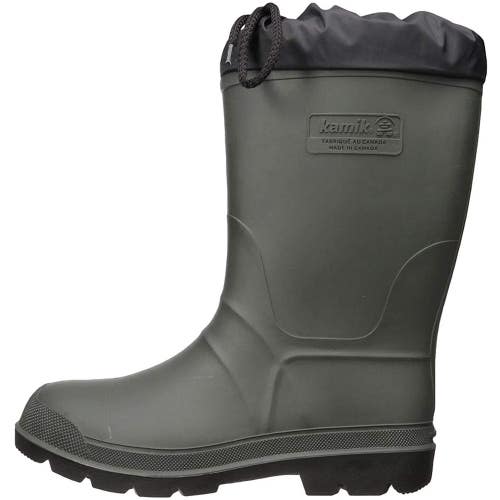 Kamik Forester Men's 13 D Khaki Black Mid-Calf Cold Weather Boots HAWK1764