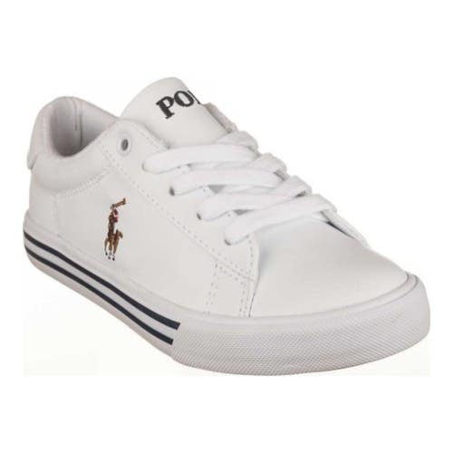 Polo Ralph Lauren Easten Sneaker Little Kids 11 White Lifestyle Shoes HAWK1748
