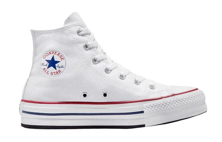 Converse CTAS Lift 272856F Unisex Kids 5 White Platform Lifestyle Shoes HAWK1716