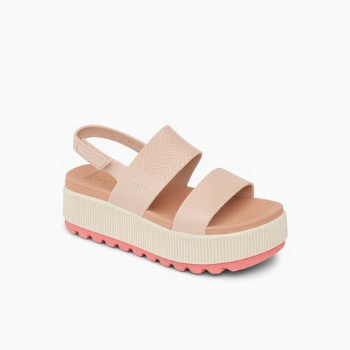 Reef Water Vista CJ6268 Sandals Womens US 7 Sunset Coral Adjustable Strap VER937