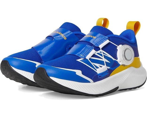 New Balance Dynasoft Revel V4 Sneakers Kids US 2.5 Blue Boa Lace Shoes VER769